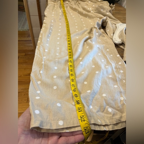 Beige Polka Dot Jumpsuit - Old Navy - NWT - Size 3X - Picture 5 of 8